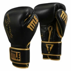 TITLE Boxing Roberto Duran Signature Leather Bag Gloves -Boxing Equipment Sales Store rdbg 02