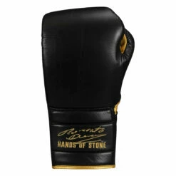 TITLE Boxing Roberto Duran Leather Sparring Gloves 11 TITLE Boxing Roberto Duran Leather Sparring Gloves -Boxing Equipment Sales Store rdsg bk gd 03