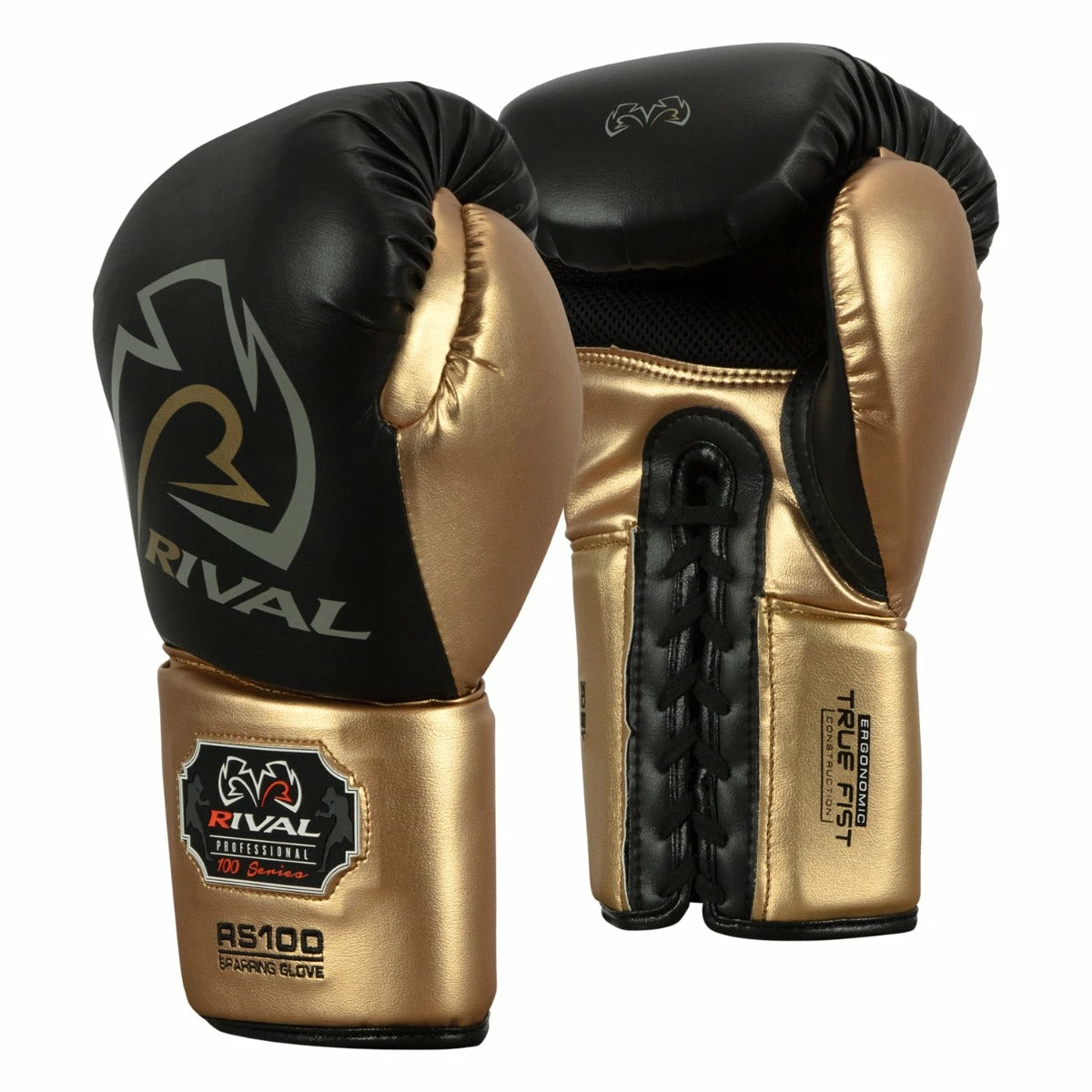 Rival Boxing 100 Series Lace Sparring Gloves 2 Rival Boxing 100 Series Lace Sparring Gloves - Image 2