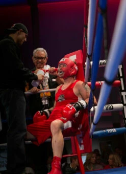 TITLE Boxing Ring Stool -Boxing Equipment Sales Store rstl red 1