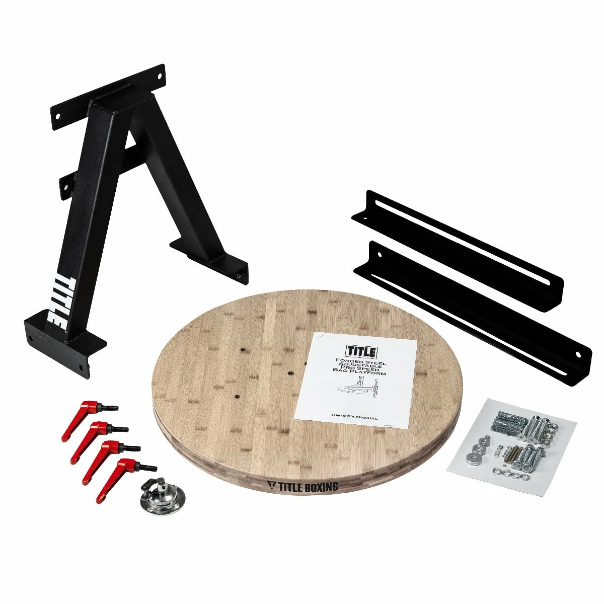 TITLE Boxing Forged Steel Adjustable Pro Speed Bag Platform 5 TITLE Boxing Forged Steel Adjustable Pro Speed Bag Platform - Image 5