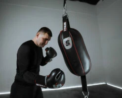 SCYntz Leather Double End Heavy Bag -Boxing Equipment Sales Store scydebhb bk gr 1 2