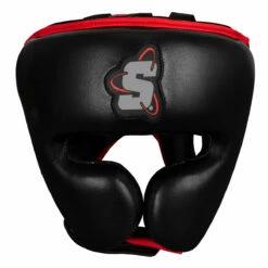 SCYntz Leather Headgear -Boxing Equipment Sales Store scyhg bk rd 2 1