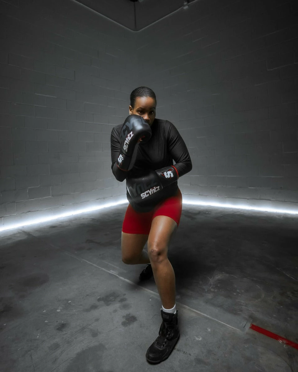 SCYntz Leather Sparring Gloves 8 SCYntz Leather Sparring Gloves - Image 8