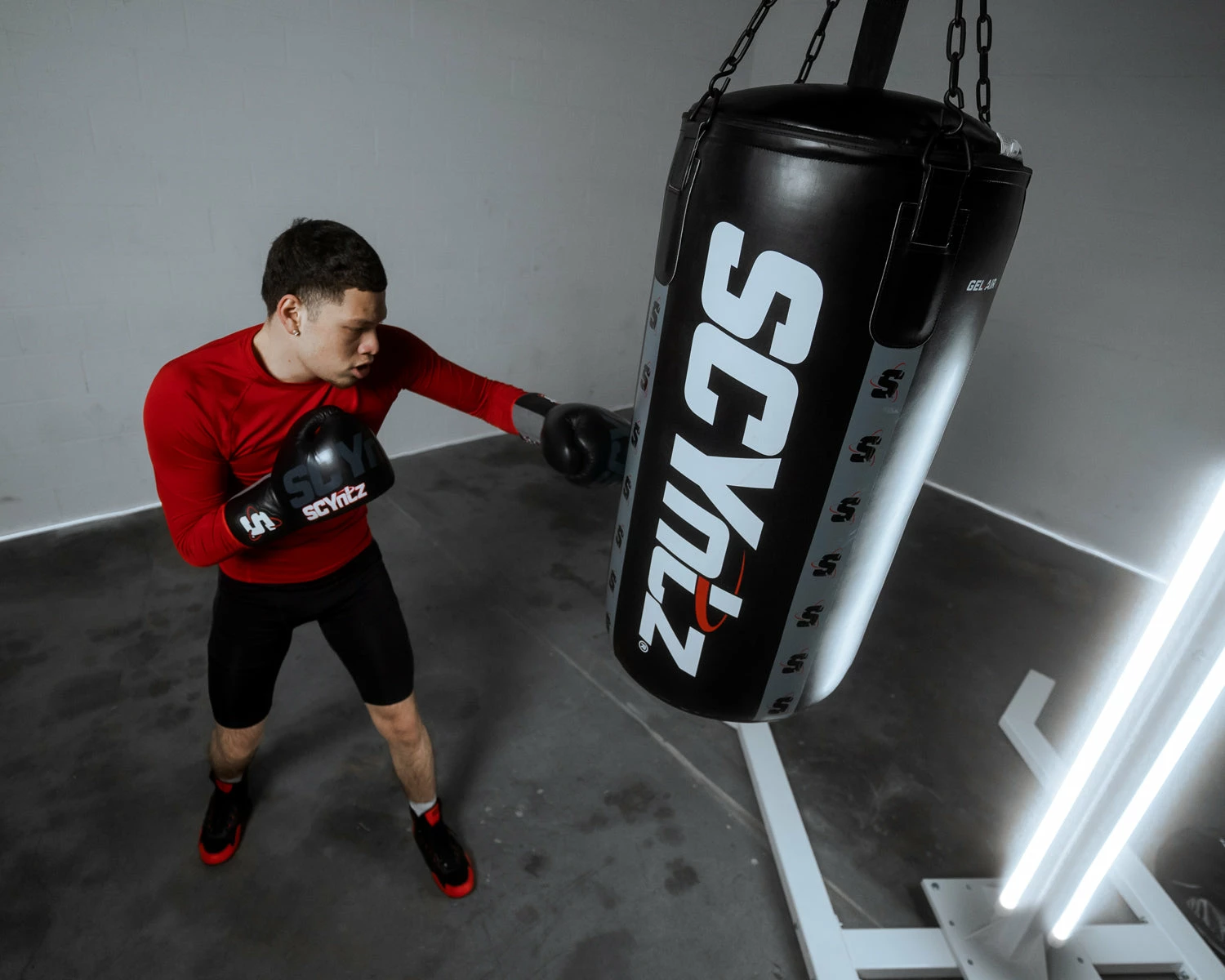 SCYntz Leather Sparring Gloves 7 SCYntz Leather Sparring Gloves - Image 7