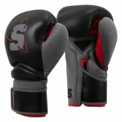 SCYntz Leather Training Gloves -Boxing Equipment Sales Store scytg bk gr 02