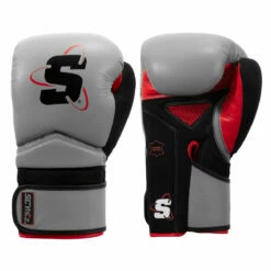 SCYntz Leather Training Gloves -Boxing Equipment Sales Store scytg gr bk 01