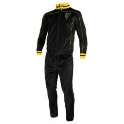 TITLE "Boxing Ain't Easy" Velour Warm Up 22 TITLE "Boxing Ain't Easy" Velour Warm Up -Boxing Equipment Sales Store tb166 bk gd 2 1