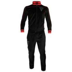 TITLE "Boxing Ain't Easy" Velour Warm Up 26 TITLE "Boxing Ain't Easy" Velour Warm Up -Boxing Equipment Sales Store tb166 bk rd 1 2