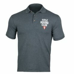 TITLE Boxing Club Dryblend Polo -Boxing Equipment Sales Store tbcpolo15 dgr 1