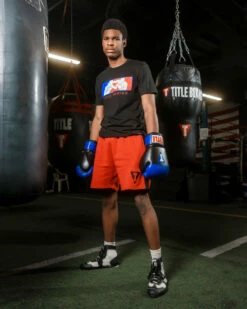 TITLE Boxing RWB Boxing Logo Tee -Boxing Equipment Sales Store tbct141 2