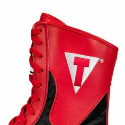 TITLE Boxing Speed-Flex Encore Mid-Top Shoes -Boxing Equipment Sales Store tbs1 rd bk 5 13