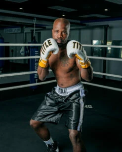 TITLE Boxing Edge Boxing Trunks 2.0 -Boxing Equipment Sales Store tbtc2 bk wh 2 1 1