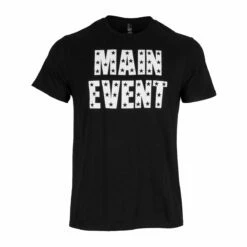 TITLE Boxing Main Event Tee -Boxing Equipment Sales Store tbts199 bk 1