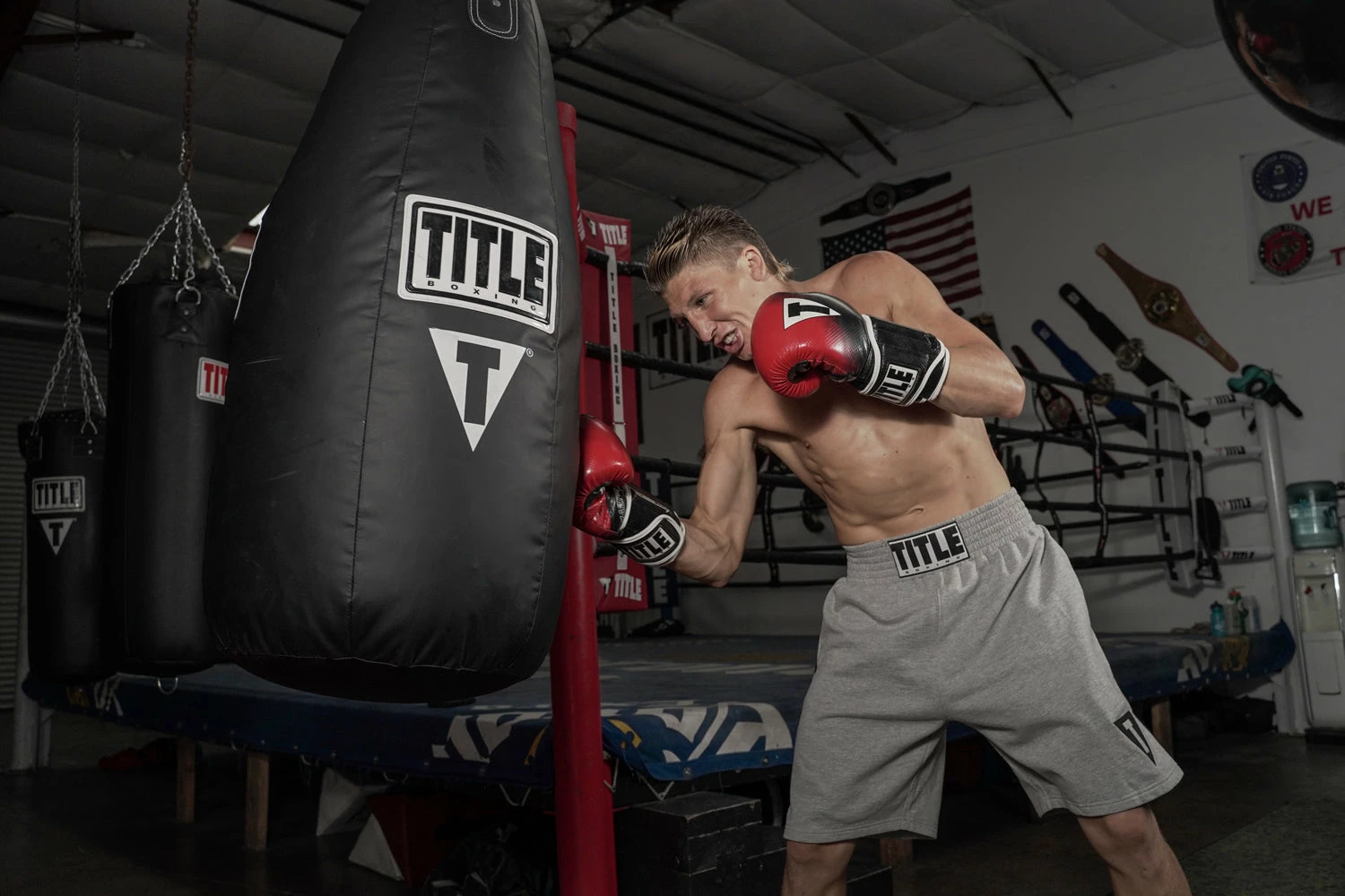 TITLE Boxing Tear Drop Heavy Bag 4 TITLE Boxing Tear Drop Heavy Bag - Image 4