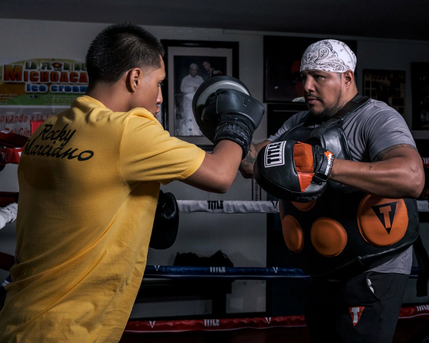 TITLE Boxing Ionic Strike Punch Mitts 2 TITLE Boxing Ionic Strike Punch Mitts - Image 2