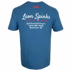 TITLE Boxing Legacy Leon Spinks Tee -Boxing Equipment Sales Store tlgcy153 bl 2