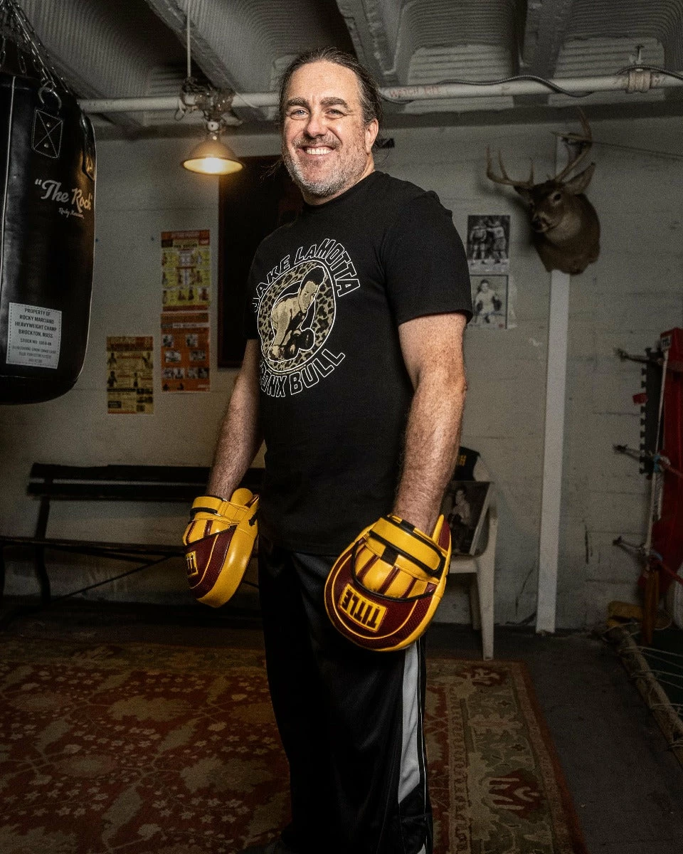 TITLE Boxing Legacy Jake Lamotta "Bronx Bull" Tee 2 TITLE Boxing Legacy Jake Lamotta "Bronx Bull" Tee - Image 2