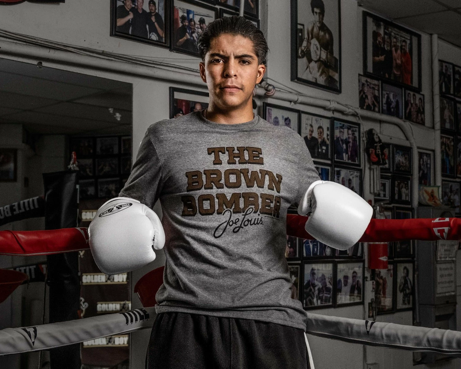 TITLE Boxing Legacy Joe Louis"Brown Bomber" Tee 2 TITLE Boxing Legacy Joe Louis"Brown Bomber" Tee - Image 2