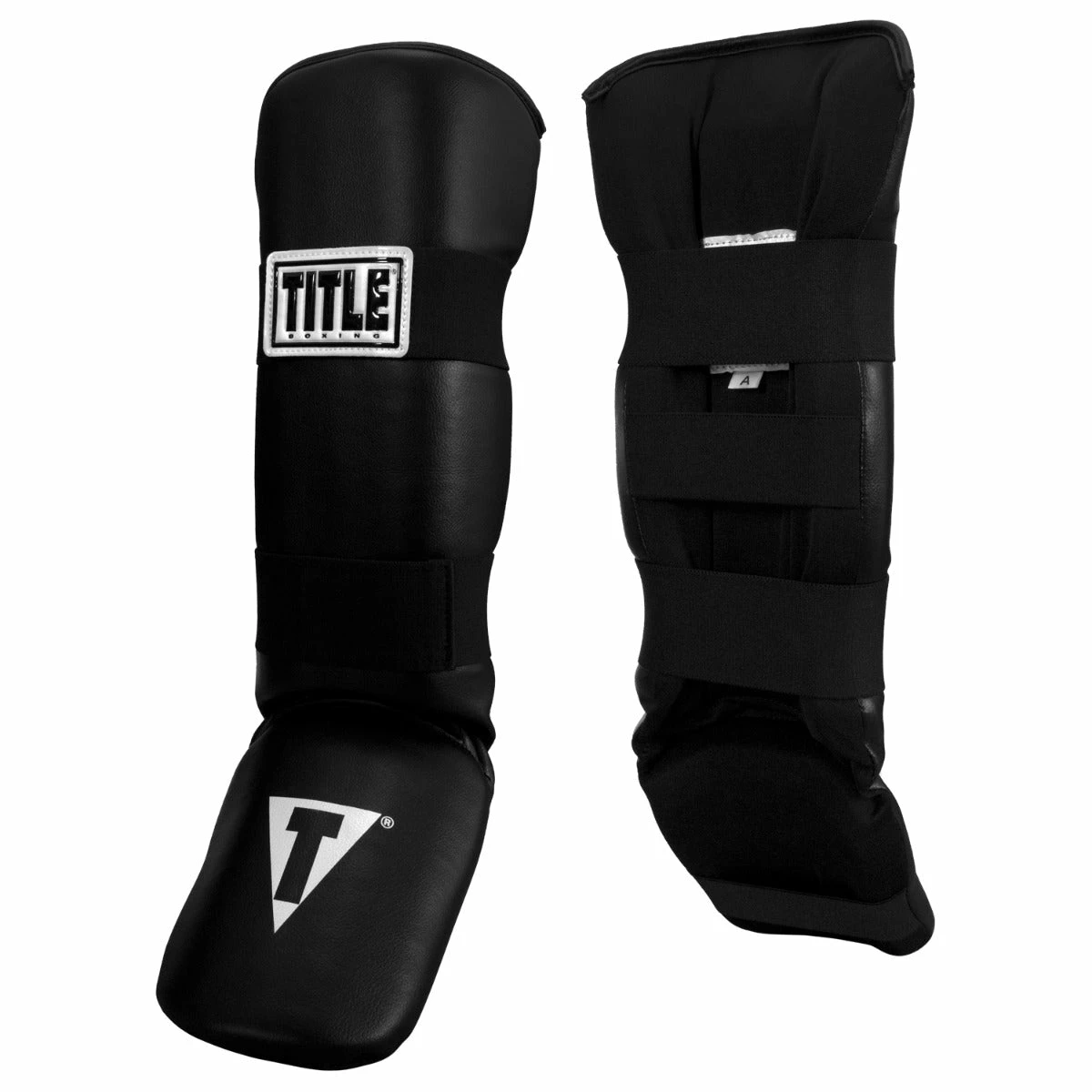 TITLE Boxing Vinyl Shin-Instep Guards 2.0 1 TITLE Boxing Vinyl Shin-Instep Guards 2.0