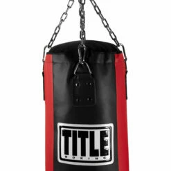 TITLE Boxing Synthetic Leather Heavy Bag (Unfilled) 12 TITLE Boxing Synthetic Leather Heavy Bag (Unfilled) -Boxing Equipment Sales Store uftshb bk rd 3