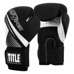 Viper By TITLE Boxing Strike Select Bag Gloves 2.0 -Boxing Equipment Sales Store vssbg2 bk wh 02