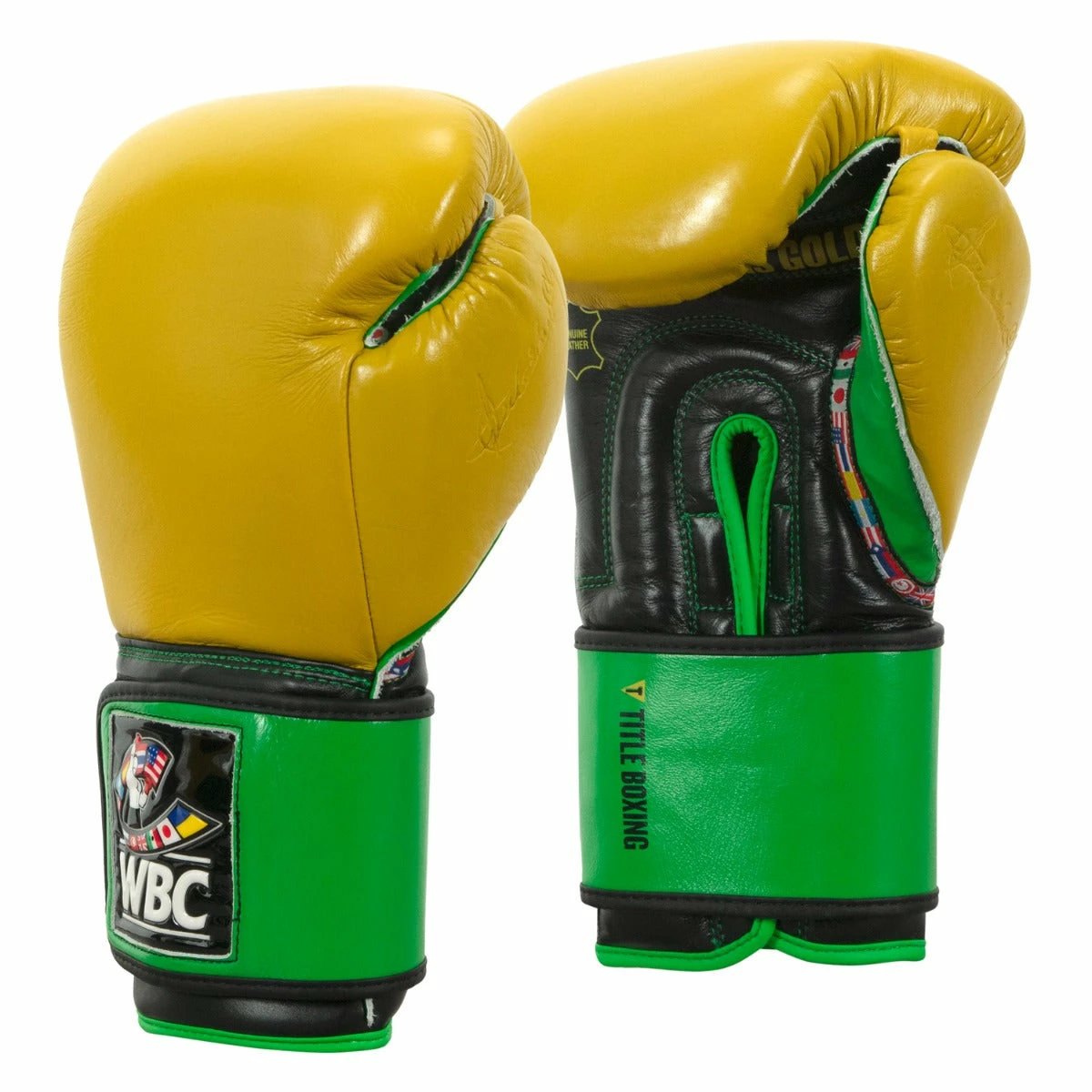 WBC By TITLE Boxing Jose Sulaiman Training Gloves 3 WBC By TITLE Boxing Jose Sulaiman Training Gloves - Image 3