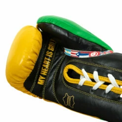 WBC By TITLE Boxing Jose Sulaiman Leather Gloves 15 WBC By TITLE Boxing Jose Sulaiman Leather Gloves -Boxing Equipment Sales Store wbcjsg gd bk 05