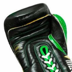 WBC By TITLE Boxing Sparring Gloves -Boxing Equipment Sales Store wbcsg bk gn 05