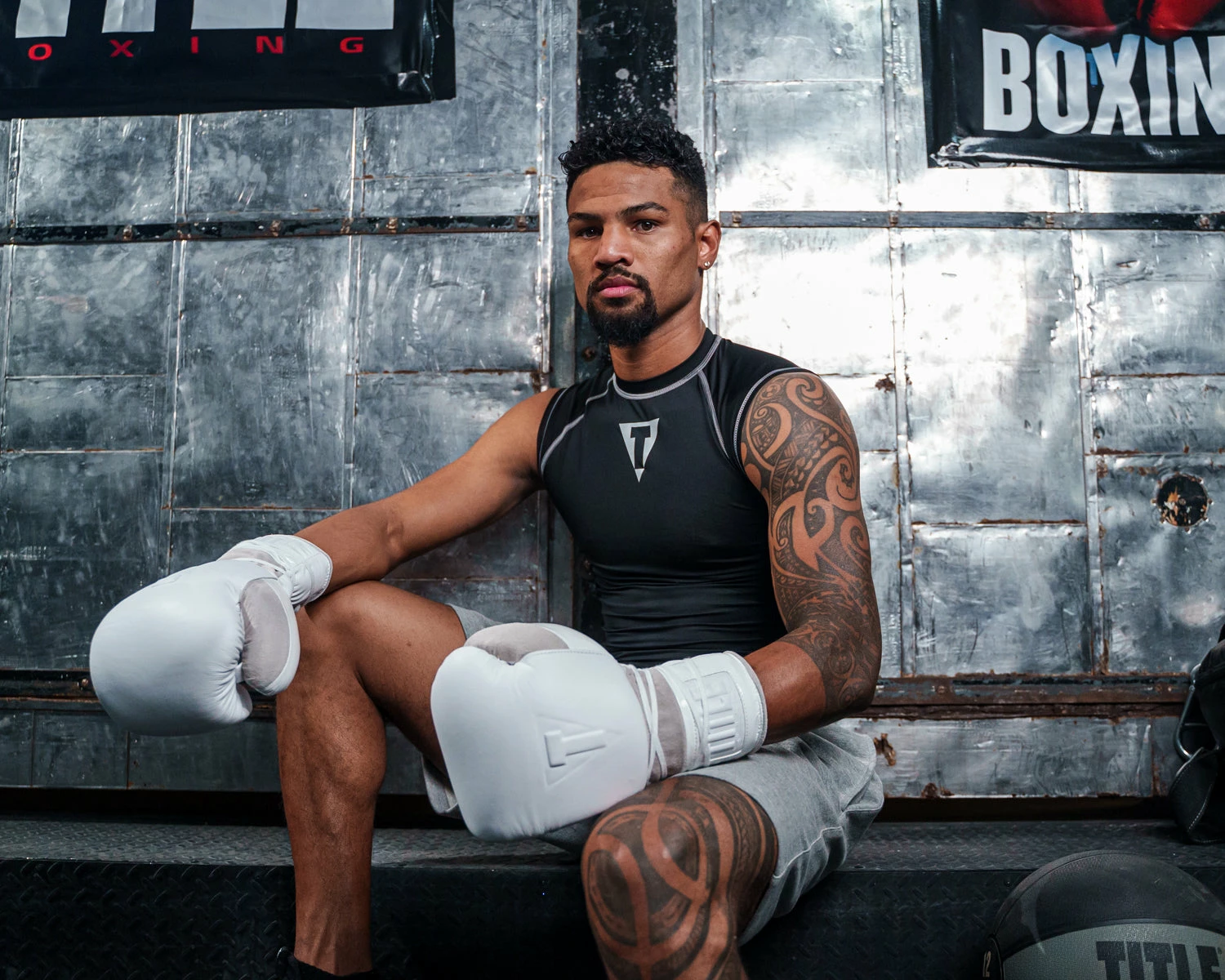 TITLE White Boxing Lace Sparring Gloves 2.0 9 TITLE White Boxing Lace Sparring Gloves 2.0 - Image 9