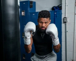 TITLE White Boxing Lace Sparring Gloves 2.0 15 TITLE White Boxing Lace Sparring Gloves 2.0 -Boxing Equipment Sales Store whsg2 wh 2