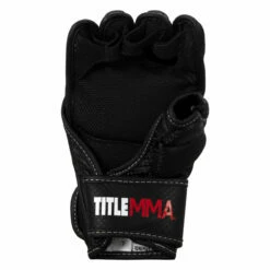 TITLE MMA Command Training Gloves -Boxing Equipment Sales Store xmctg bk wh 004