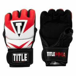 TITLE MMA Command Training Gloves -Boxing Equipment Sales Store xmctg rd wh 001 1