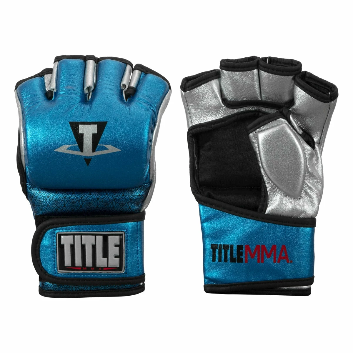 TITLE MMA Menace Metallic Training Gloves 1 TITLE MMA Menace Metallic Training Gloves