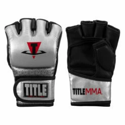 TITLE MMA Menace Metallic Training Gloves 21 TITLE MMA Menace Metallic Training Gloves -Boxing Equipment Sales Store xmmtg sv bk 001 1