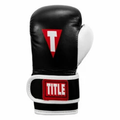 TITLE Boxing Youth Bag Gloves -Boxing Equipment Sales Store ytbbg bk wh 03