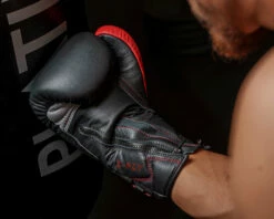 TITLE Boxing Z-FLY Bag Gloves -Boxing Equipment Sales Store zflybg bk rd 7 1